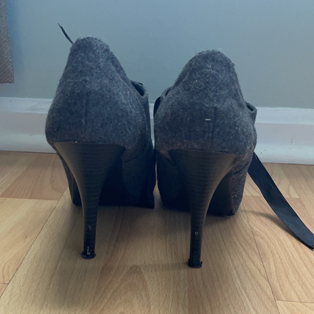 Peep Toe Booties - Picture 2 of 5